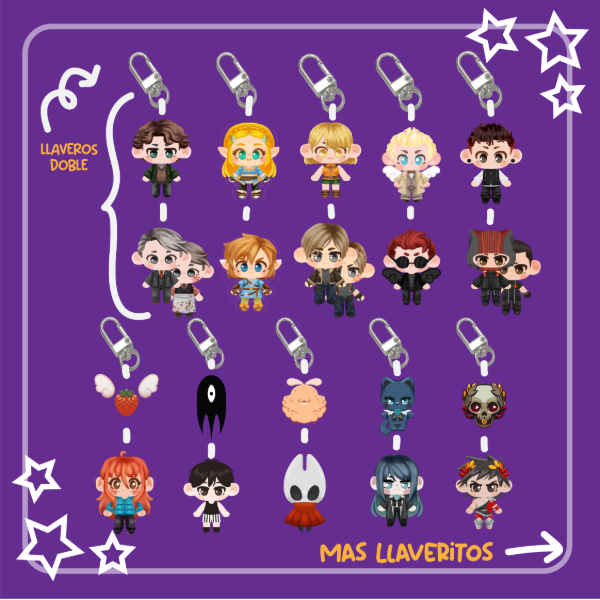 Producto - LLAVEROS DOBLE