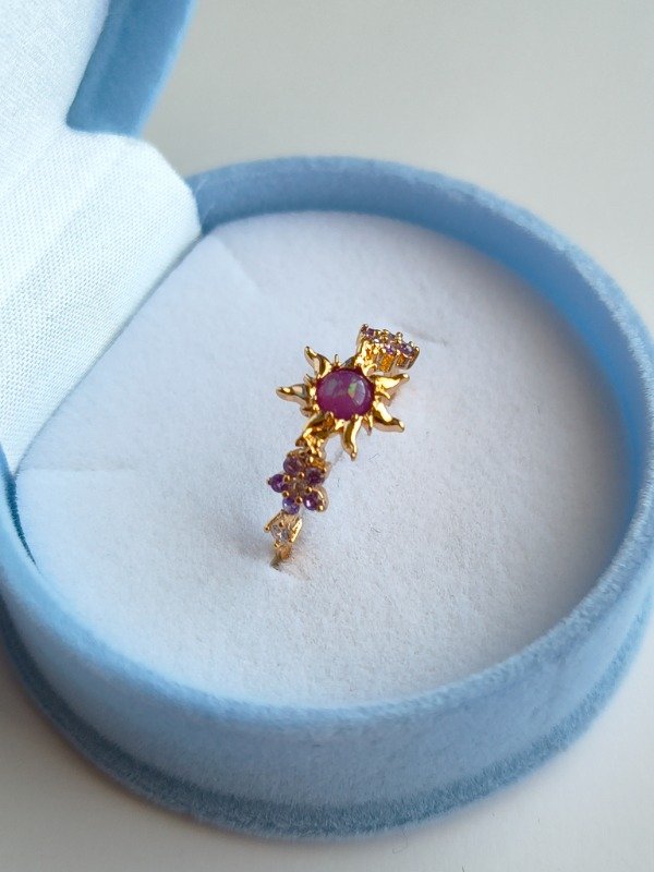 Producto - Anillo sol y flor mágica