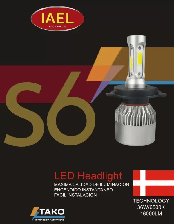 Producto - JUEGO LAMPARA CREE LED S6