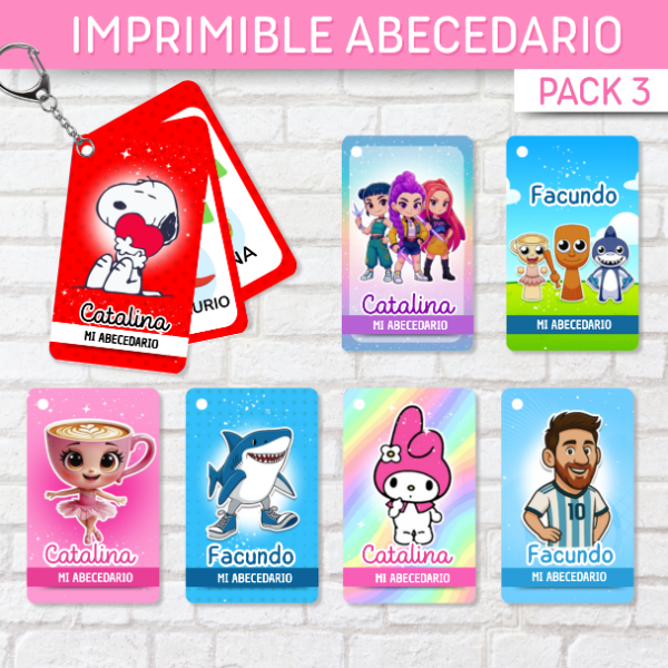 Producto - Abecedario pack 3