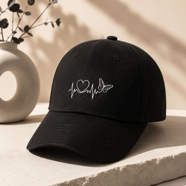Producto - GORRA HEART - NEGRO