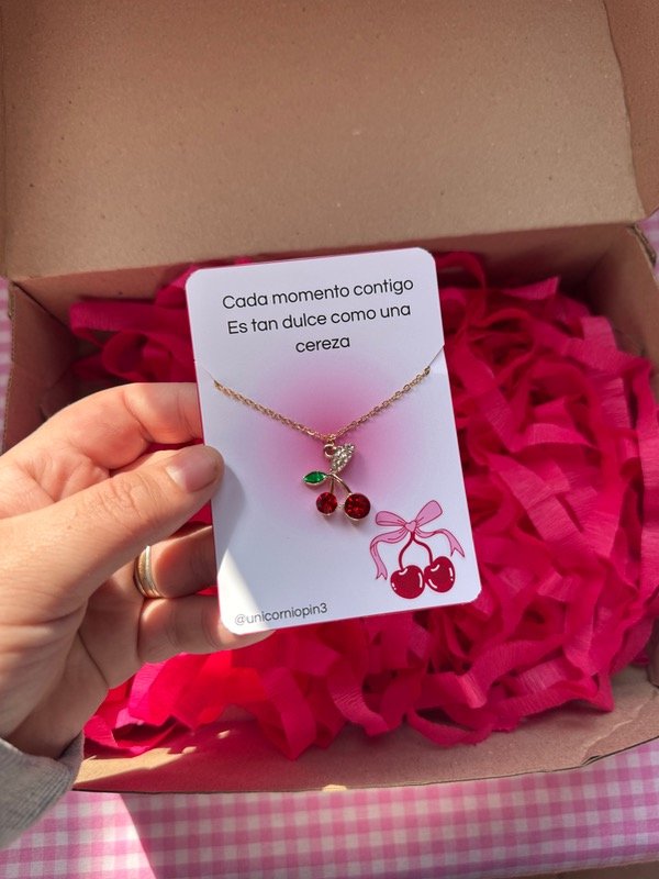 Producto - Collar cereza