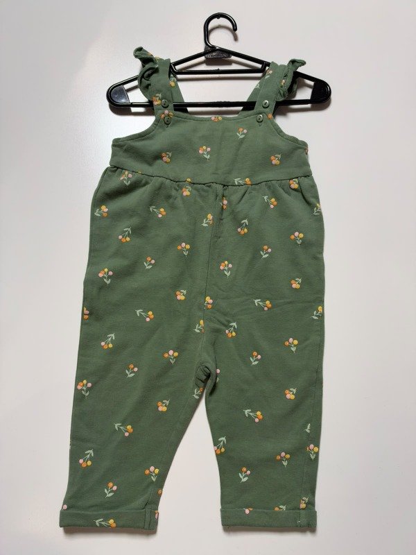 Producto - Jardinero verde estampado Sfera 6-12 meses - 1