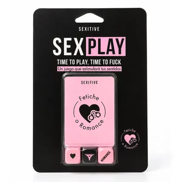 Producto - Sex Play, juego de cartas + dados