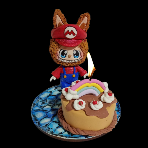 Producto - Labubu Super Mario vela