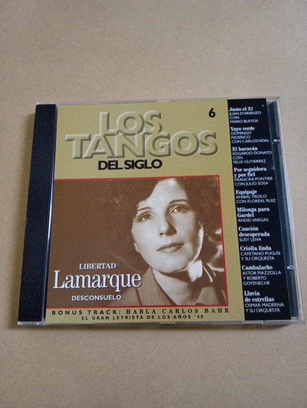 Producto - Los tangos del siglo #6 - Libertad Lamarque - Perfil 1999 - 0