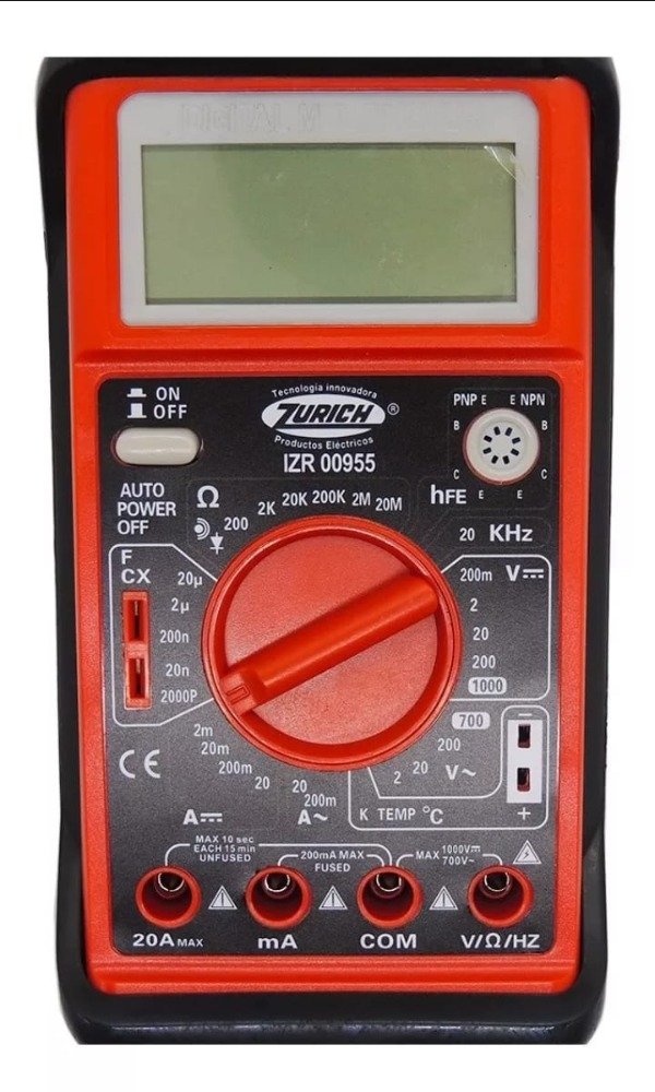 Producto - Tester / CAPACÍMETRO Zurich Izr 955