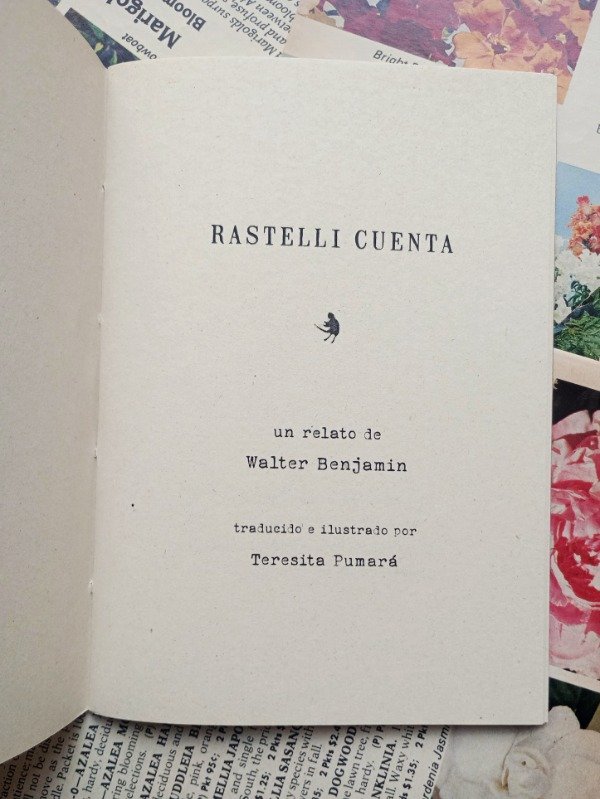 Producto - RASTELLI CUENTA de Walter Benjamin - 1