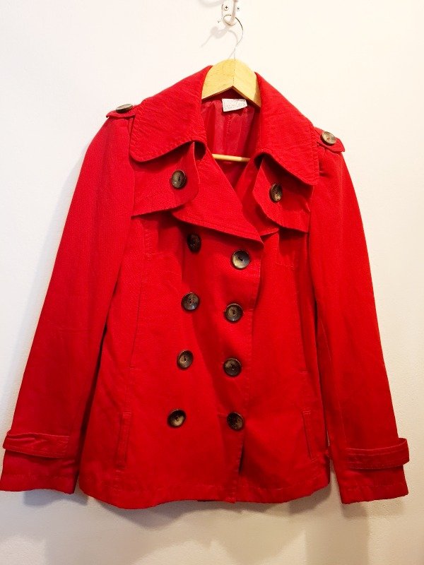 Producto - Trench rojo ZARA