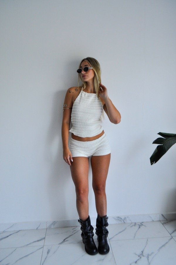 Producto - Short Low / crema