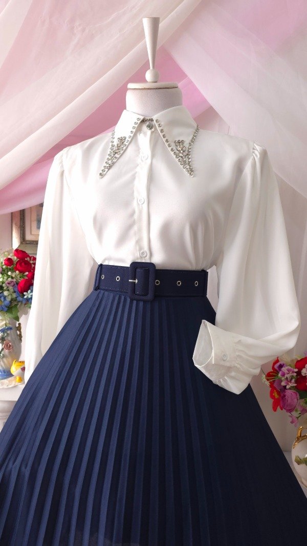 Producto - Camisa Cristal Blanca! IMPORTADA NUEVA - 0
