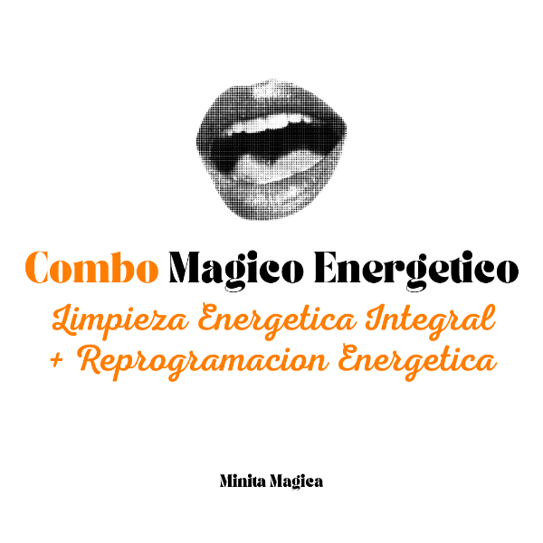 Producto - COMBO MAGICO ENERGETICO (LIMPIEZA + REPROGRAMACION)