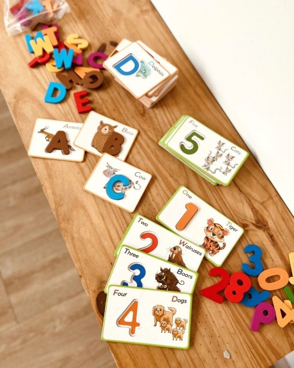 Producto - Juego I Abecedario + Números