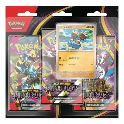 Producto - Pokémon TCG Blister Binacle Pitch Black