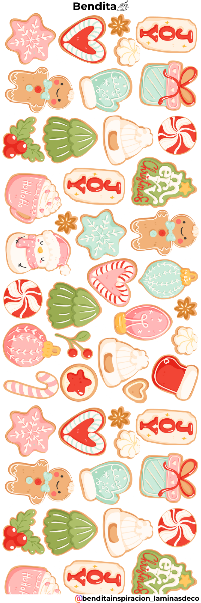 Producto - Bendita UV 004 Fondo blanco navideño