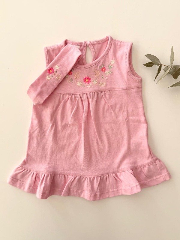 Producto - Vestido de algodón con vincha - 1