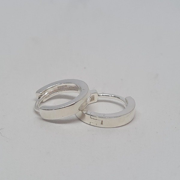 Producto - Argollas mini plata lisas