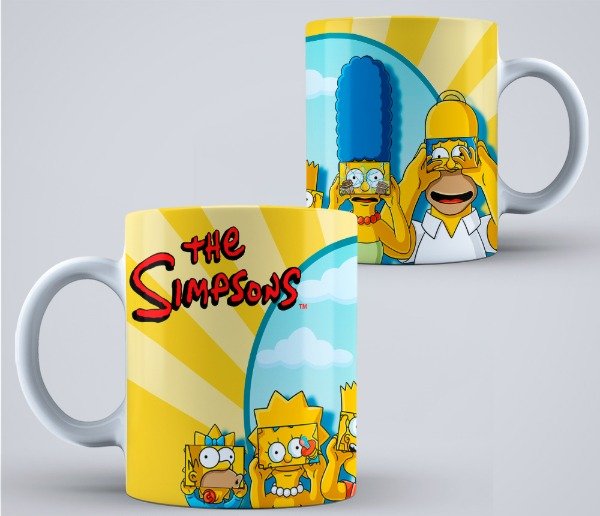 Producto - Taza Ceramica The Simpson