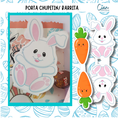 Producto - PORTA CHUPETIN/ BARRITA KINDER