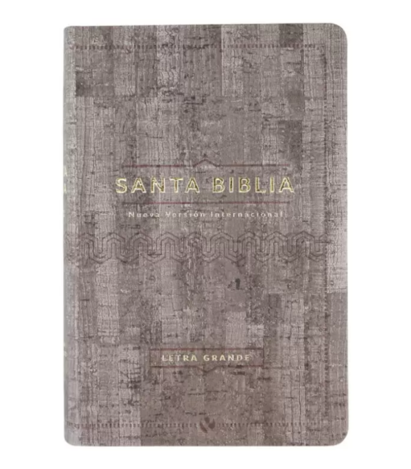 Producto - BIBLIA LETRA GRANDE NVI IMITACIÓN PIEL MADERA