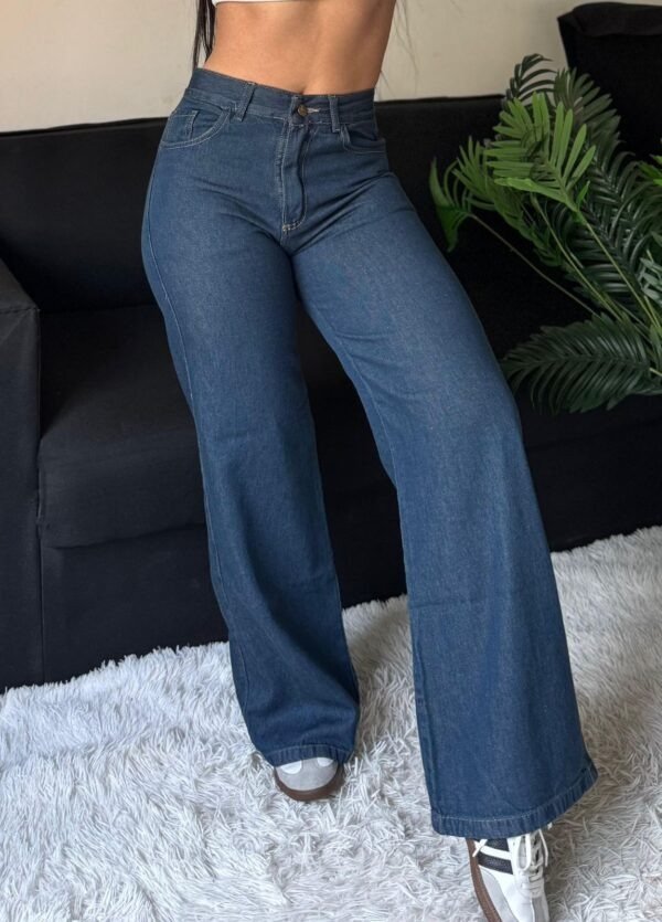 Producto - Jean wide isabella azul