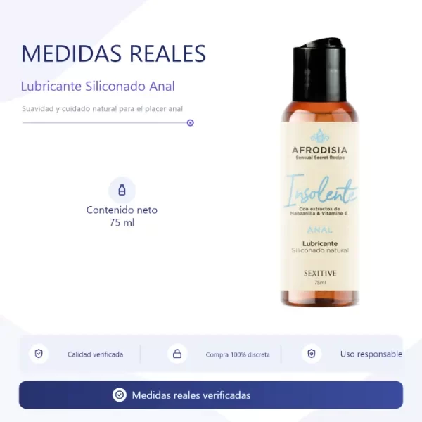 Producto - Afrodisia Insolente Anal (siliconado) - 4