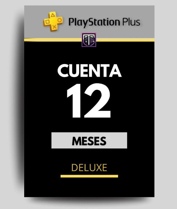 Producto - 12 Meses - PS Plus Deluxe - Cuenta