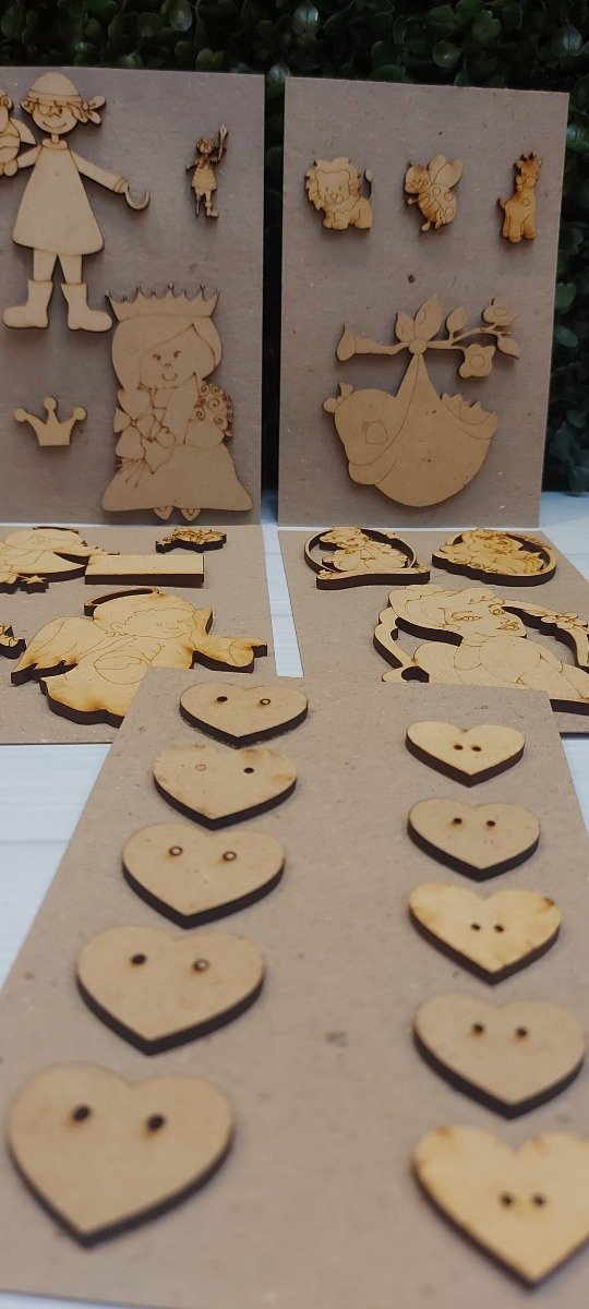 Producto - Blister formitas madera 3mm