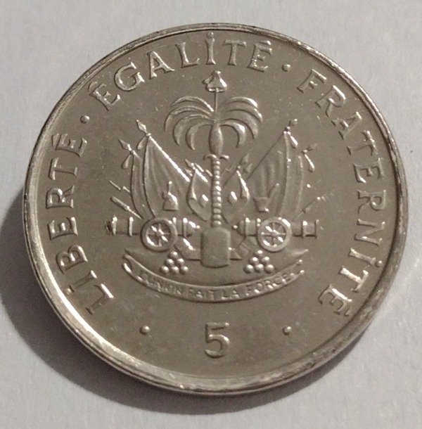 Producto - Haití 5 centimes 1997