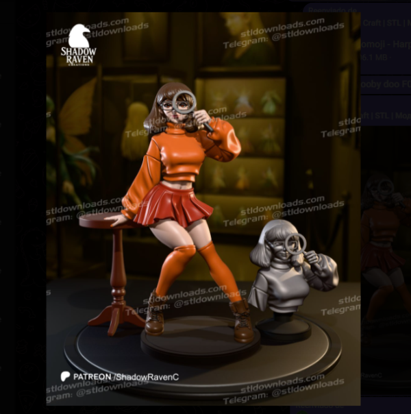 Producto - Figura Velma - Scooby doo