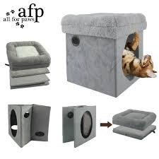 Producto - AFP LAMBSWOOL CAT CASTLE GRIS