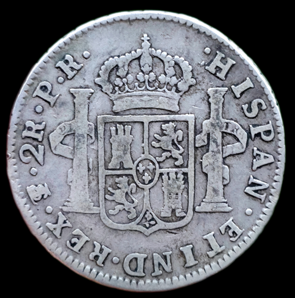 Producto - Potosi 2 Reales 1782 ("Overdate") Carlos IIII CJ#65.11.1 F+