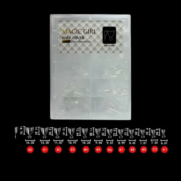 Producto - TIPS SONRISA ALMENDRA 240 PCS MAGIC GIRL