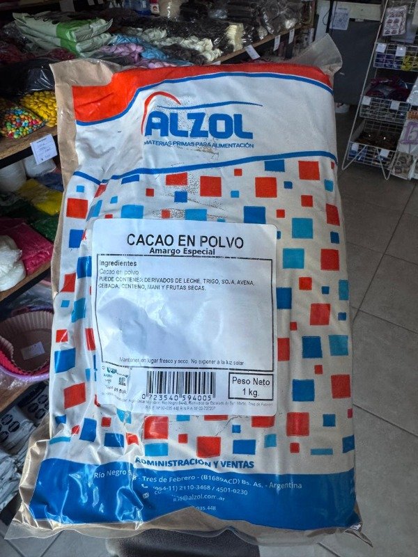 Producto - Cacao amargo en polvo x 1 Kg