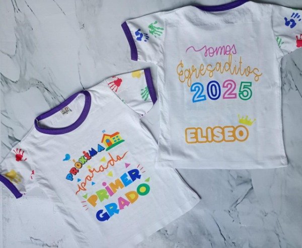 Producto - Remera Egresados manitos