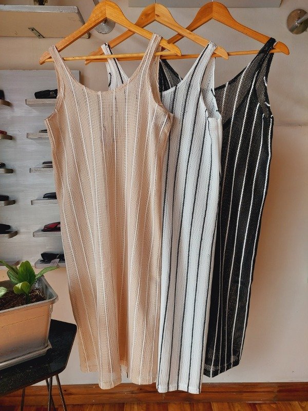 Producto - Vestido Rayas Hilo