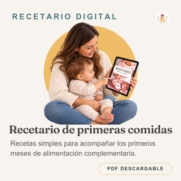 Producto - Recetario - "Primeras comidas para tu bebé" - 0