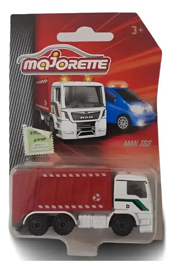 Producto - Fallado!! Majorette Man Tgs Camion De Basura Coleccion City 1/87