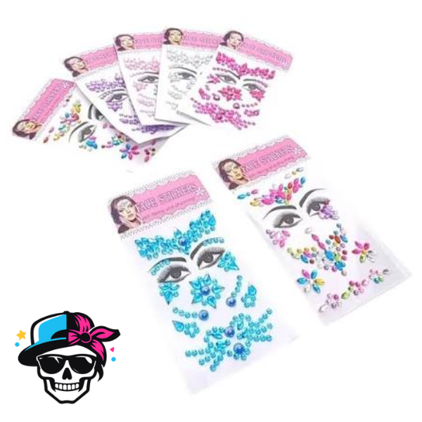 Producto - strass autoadhesivo para rostro chico