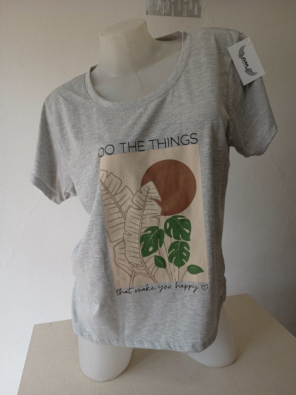Producto - Remera c/Tajo -Estampas Variadas-