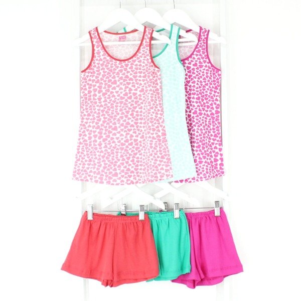 Producto - Pijama verano corazones