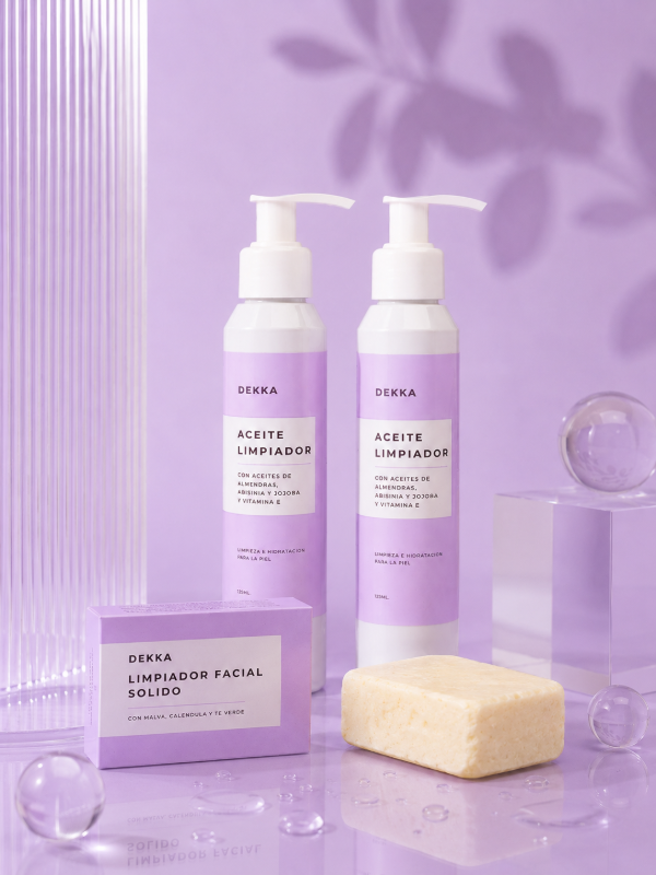 Producto - PACK 2 ACEITE LIMPIADOR + LIMPIADOR SOLIDO