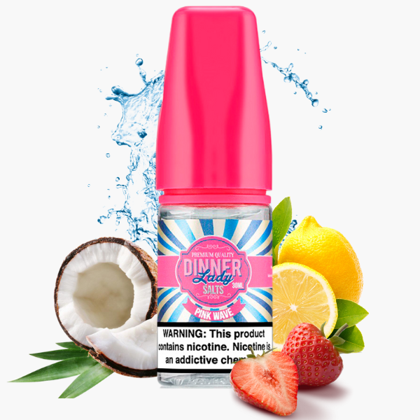 Producto - (NIC SALT) DINNER LADY SALT 50MG - PINK WAVE