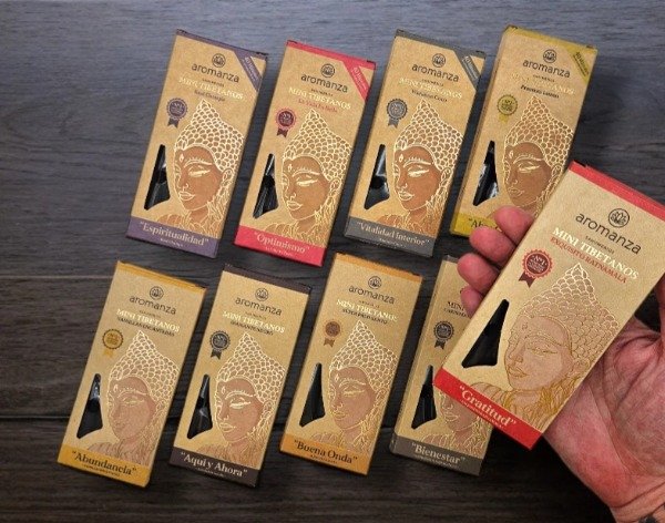 Producto - Sahumerios "Mini tibetanos" x8 u.