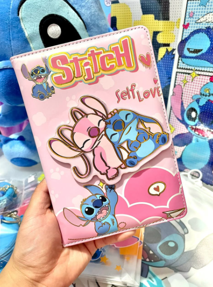 Producto - Cuaderno tapa dura con iman Stitch (4 modelos)