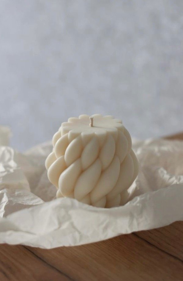 Producto - Vela Pilar Trenzado