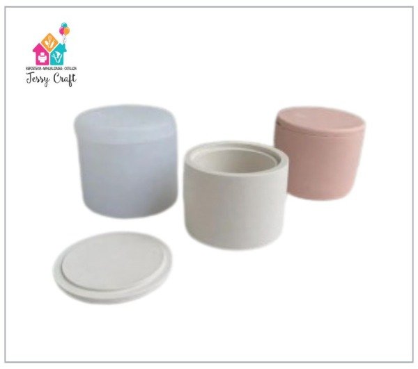 Producto - Molde de silicona - Mini frasco con tapa, Cod. BM3263