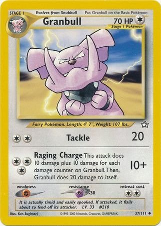 Producto - Granbull (37/111) [Neo Genesis Unlimited]