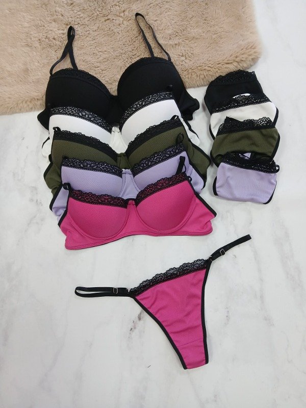 Producto - Conjunto morley con puntilla