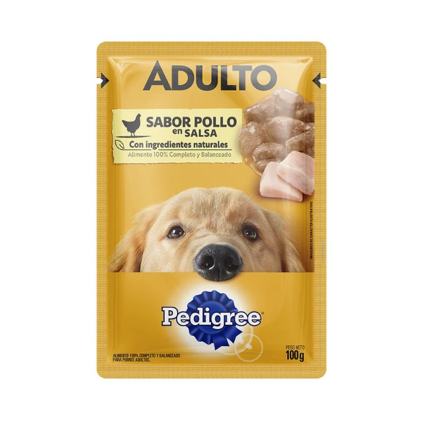 Producto - PEDIGREE POUCH AD. Pollo 12u x 85g